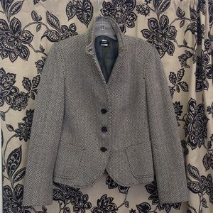 J. Crew herringbone jacket